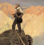 NC Wyeth The Prospector oil painting picture wholesale